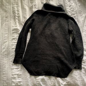 Charcoal knit sweater